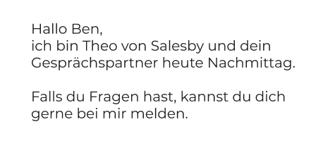 Ben Nachricht